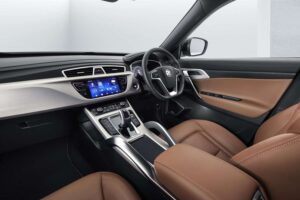 Proton X50 brown leather interior - Proton Cars for Sale - Proton X50 And X70 Features
