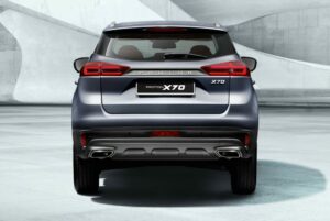 2022 Proton X70 SUV Specs - Rear view - Proton South Africa